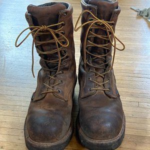 Red Wing Logger Steel Toe Work Boots Mens 10.5 (LoggerMax 4420)